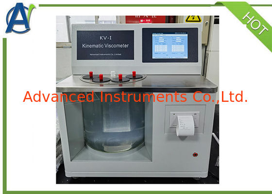 ASTM D445 Automatic Kinematic Viscometer Oil Viscosity Testing Equipment