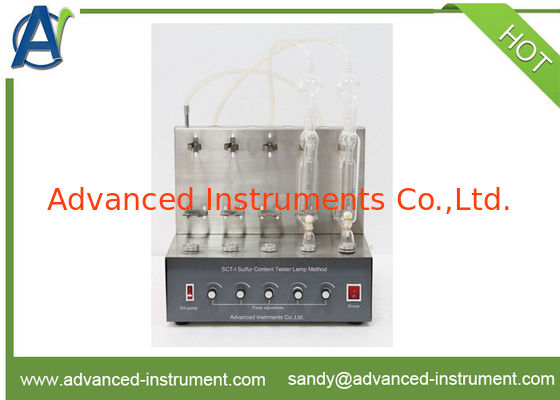 ASTM D1551 Sulfur Content Test Apparatus (Quartz Tube Method Equipment)