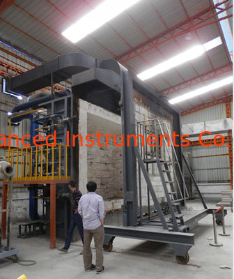 Vertical Fire Resistance Tester Furnace BS476 part 20,21,22