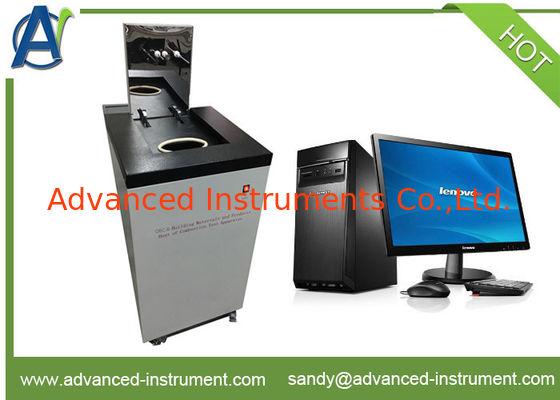 EN ISO 1716 Bomb Calorimeter For Fire Test of Building Products